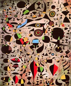 Joan Miro : Women Encircled by the Flight of a Bird